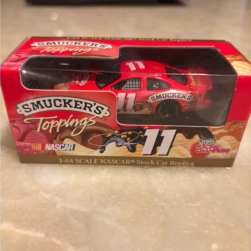 NASCAR Stock Car Toy - Red Smuckers collectible